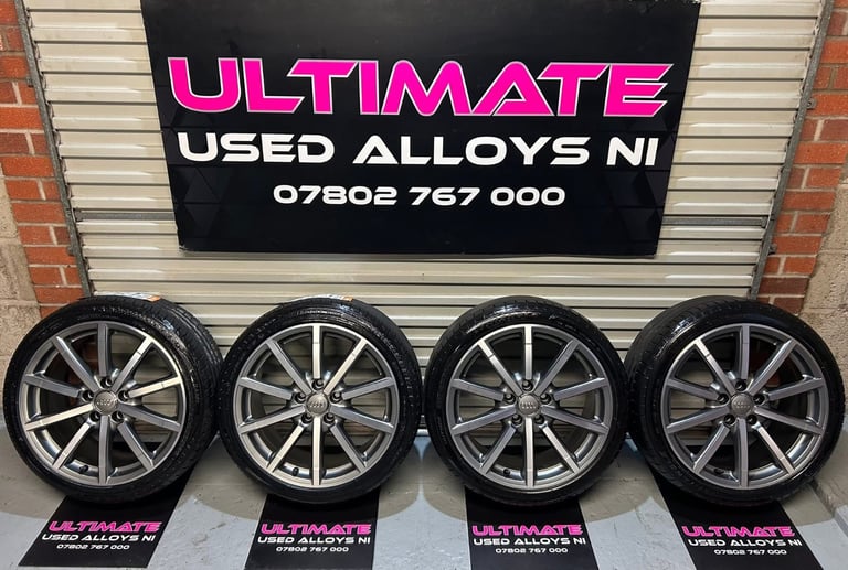 Audi A3 Black Edition Alloy’s (Genuine) New condition 