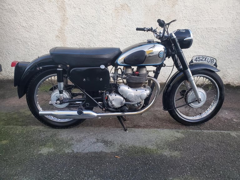 FABULOUS 1958 AJS 600 TWIN VINTAGE CLASSIC NORTON BSA TRIUMPH HONDA  SUZUKI , 1958, 600 (cc)