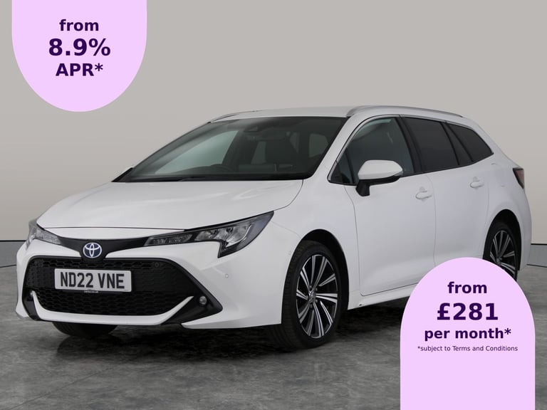 2022 Toyota Corolla 1.8 VVT-h GPF Design Touring Sports 5dr Petrol Hybrid CVT Euro 6 (s/s) (122 E...