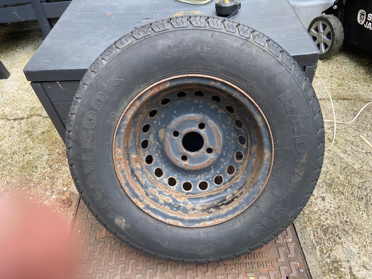 Heavy duty Caravan Wheel and Tyre