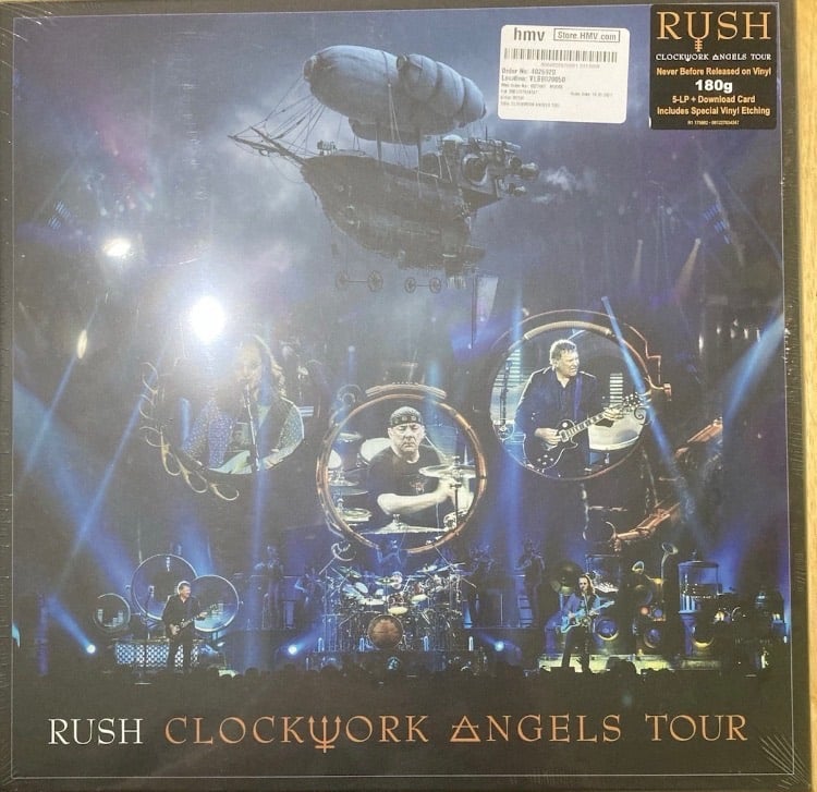 Rush vinyl Record