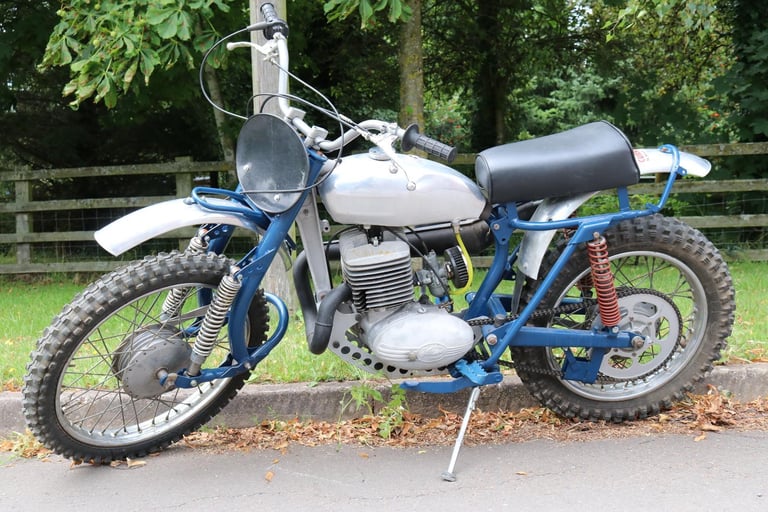 Greeves Scrambler 1964 Classic Motocross Twin Shock Runs and Rides