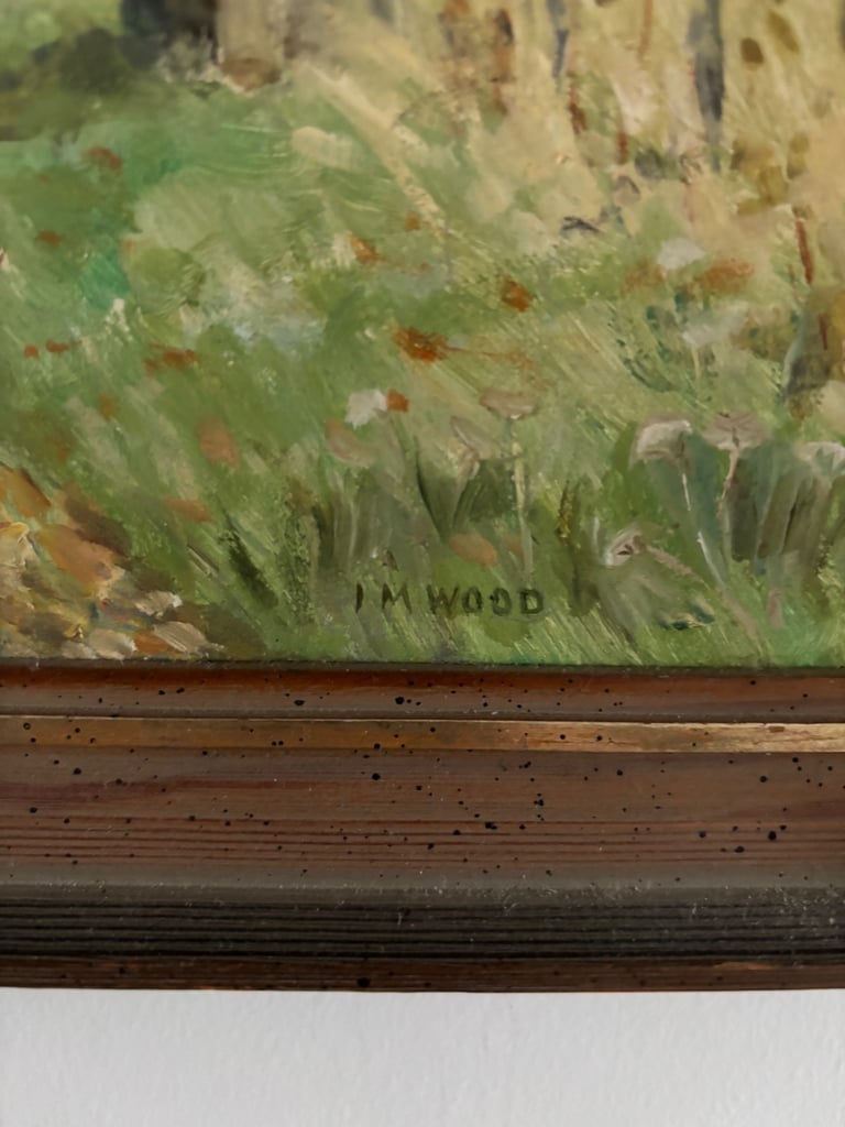 Painting by IM Wood