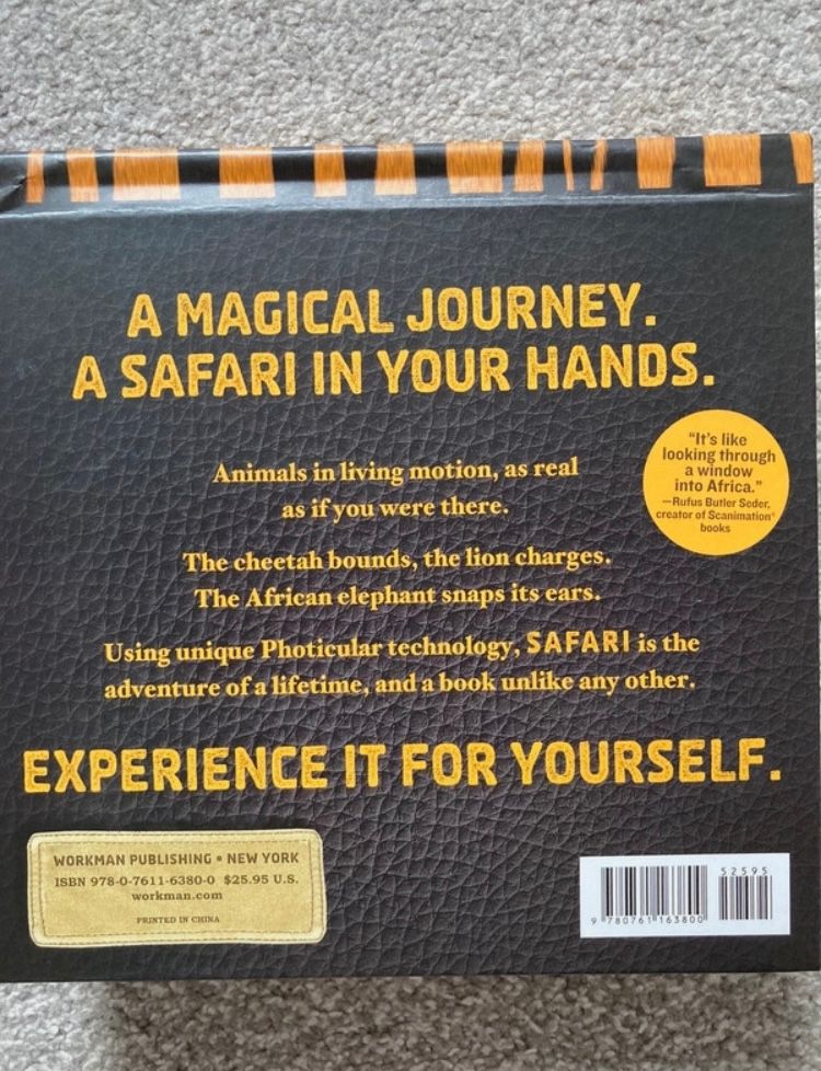 Safari-A photicular book📕 