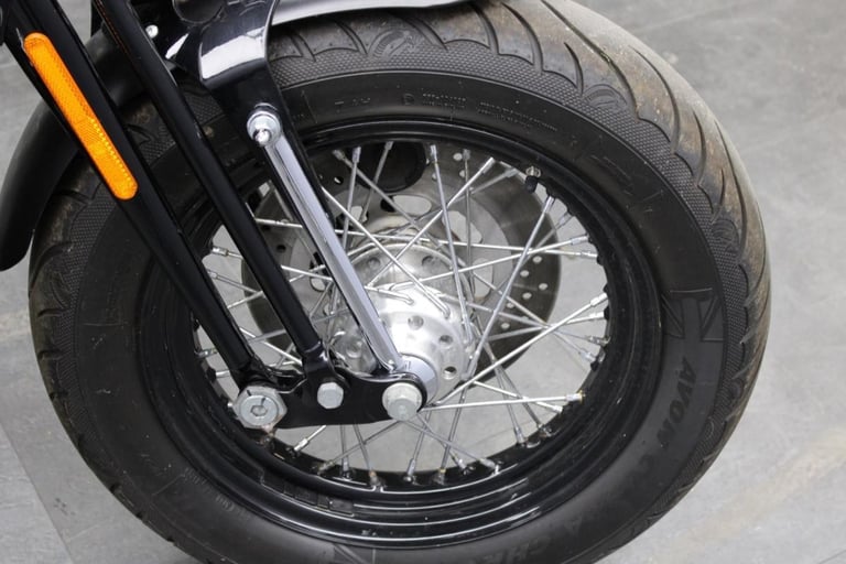 2009 Harley-Davidson FLSTSB Softail Crossbones in Denim Black