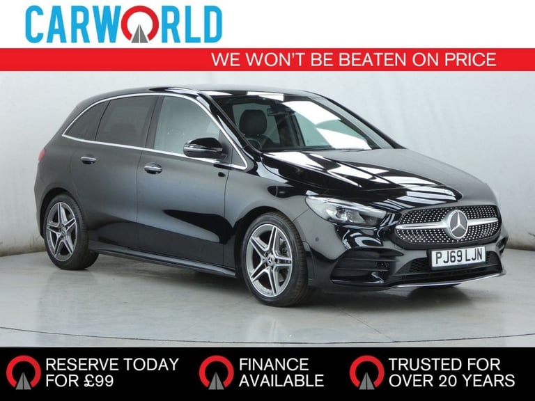 2019 Mercedes-Benz B Class 1.3 B 200 AMG LINE PREMIUM 5d 161 BHP MPV Petrol Automatic