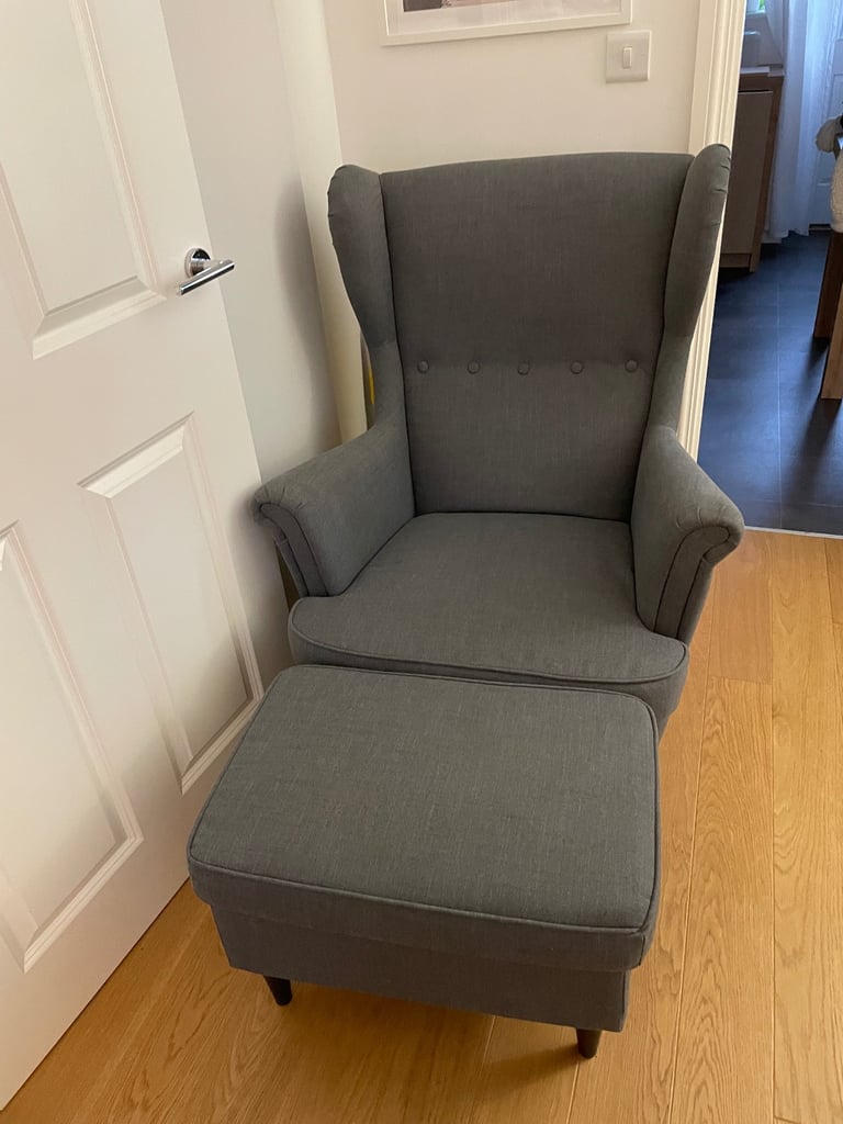 image for IKEA chair and footstool 