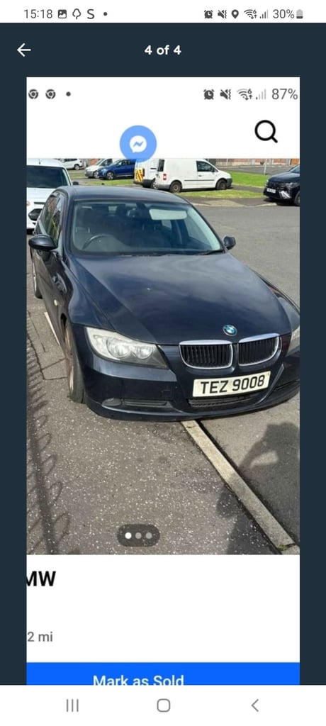 BMW, 3 SERIES, Saloon, 2008, Other, 1995 (cc), 4 doors