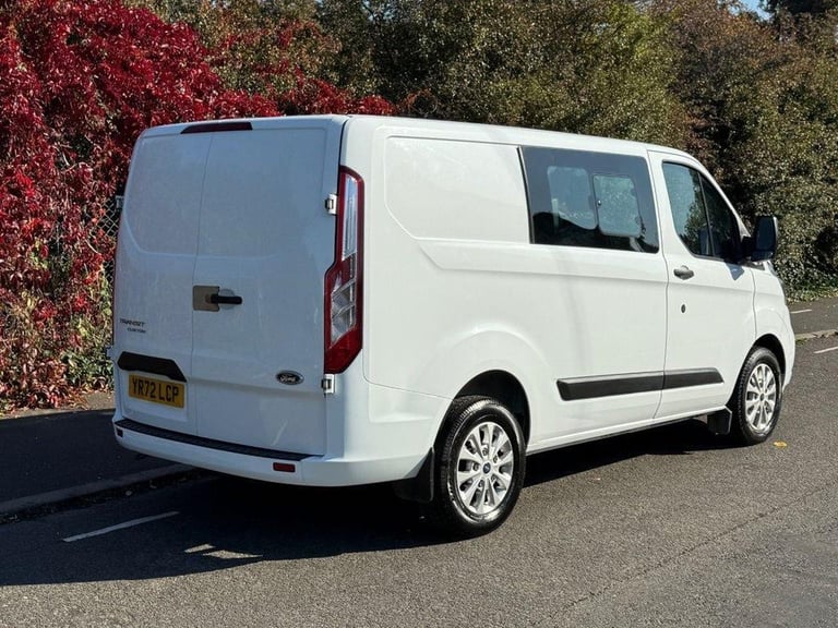 2023 72 FORD TRANSIT CUSTOM 2.0 300 ECOBLUE LEADER 6 SEATER CREW/COMBI PANEL VAN