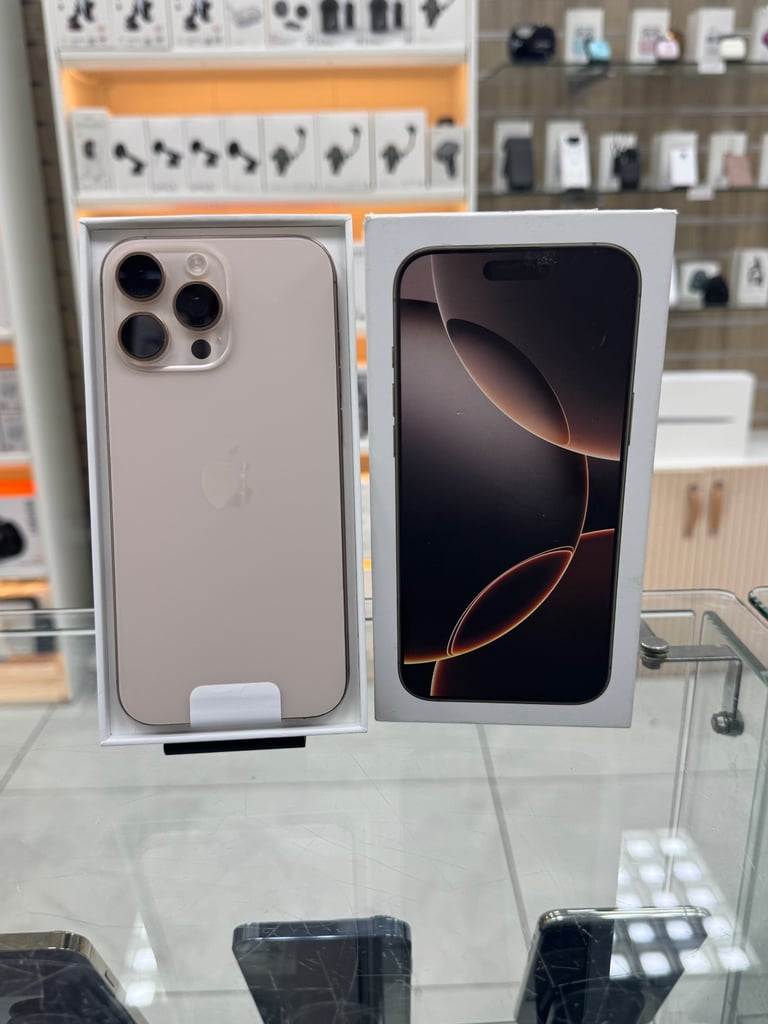 image for iPhone 16 Pro Max 256GB Brand New Condition With Warranty 