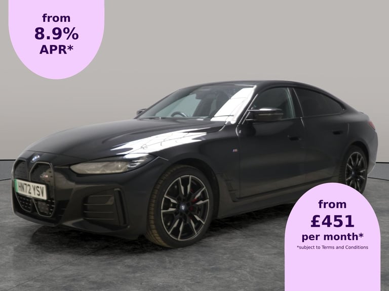 image for 2022 BMW i4 M50 83.9kWh Gran Coupe 5dr Electric Auto 4WD (544 ps) - PARK ASSISTANT PACK Hatchback...