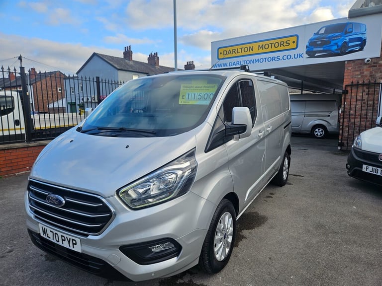 2020 Ford Transit Custom 280 LIMITED P/V ECOBLUE Panel Van Diesel Automatic
