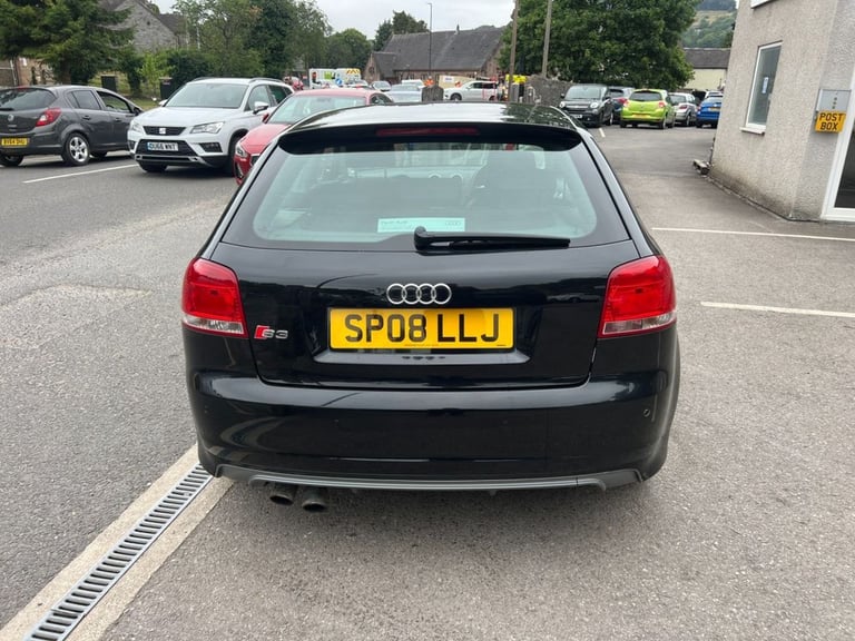 2008 08 AUDI S3 2.0 TFSI HATCHBACK 3DR PETROL MANUAL QUATTRO (217 G/KM, 261 BHP)