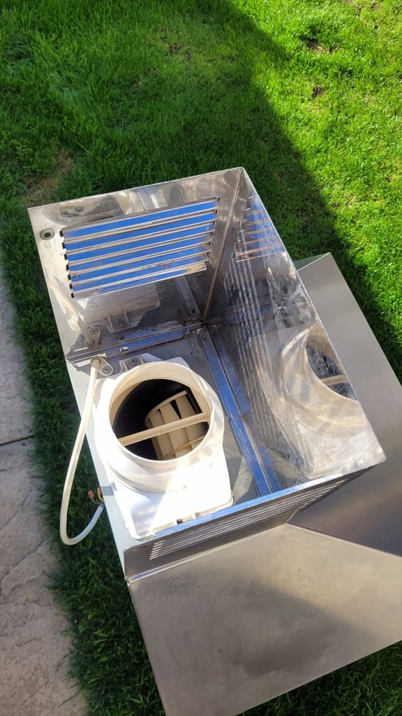 Neff stainless steel extraction canopy 