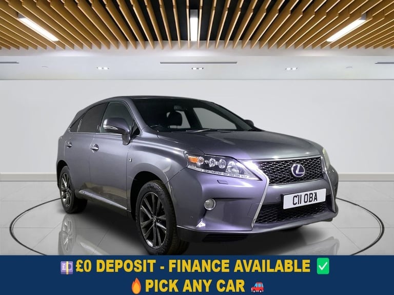 2012 Lexus RX 3.5 450h V6 F Sport SUV 5dr Petrol Hybrid CVT 4WD Euro 5 (s/s) (299 ps) Automatic