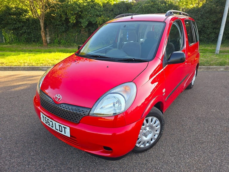 2001 Toyota Yaris Verso 1.3 VVT-i Verso GS 5dr MPV Petrol Manual