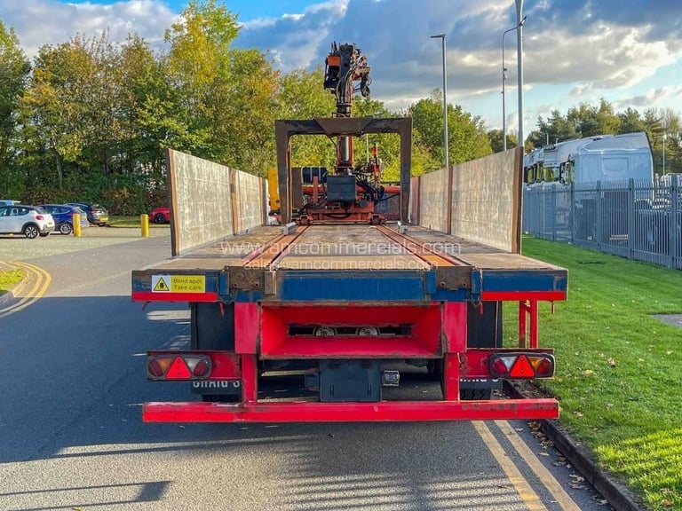 SDC CRANE MOUNTED DROPSIDE FLATBED BRICK GRAB