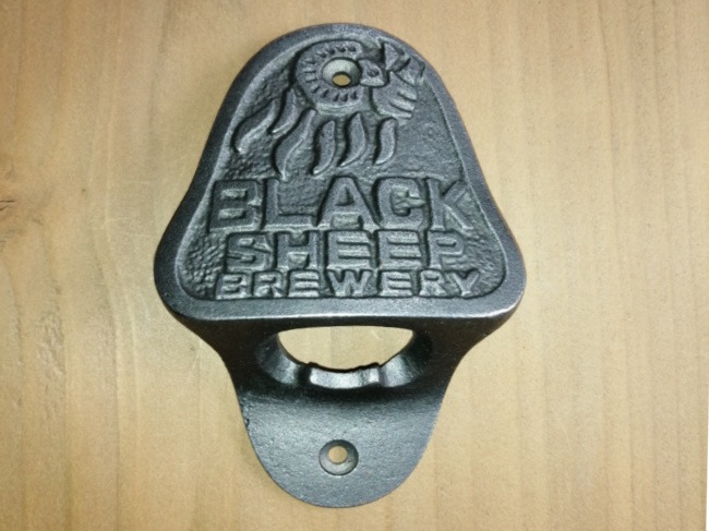 Cast Iron Decorative Wall Mounted Bottle Openers. Antique Finish