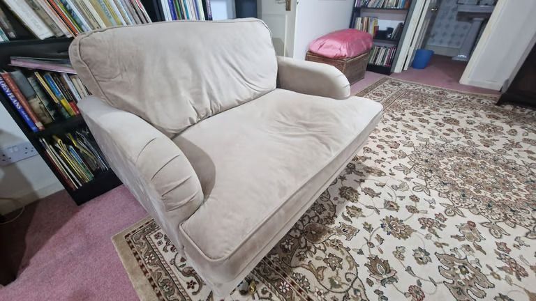 Luxury Loveseat Velvet Small Sofa