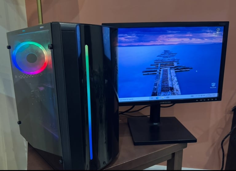 image for Gaming PC Bundle Intel Quad Core i5 + Monitor