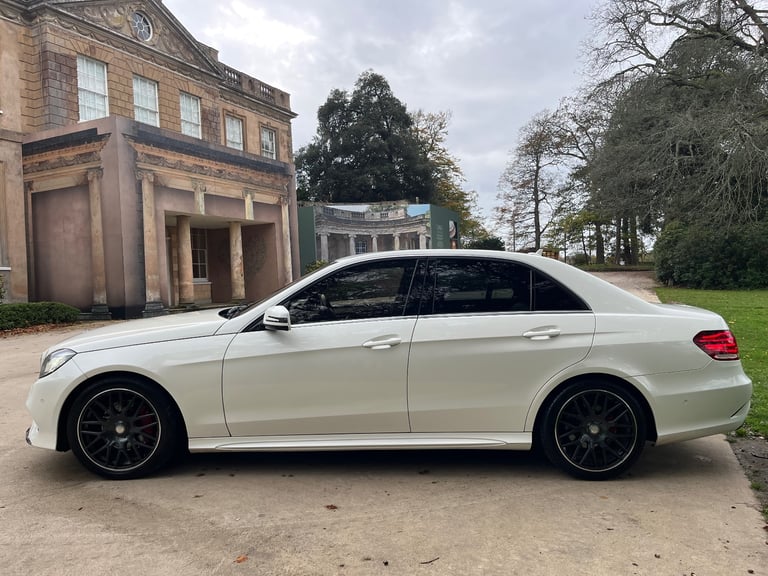 Mercedes-Benz E250 CDi AMG Sport , Auto, White, new wheels, stunning!