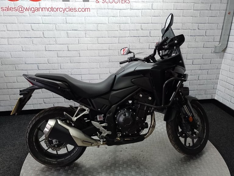 HONDA NX500 (CB500XA-R), 73 REG 532 MILES, ENGINE BARS, FOG LAMPS...