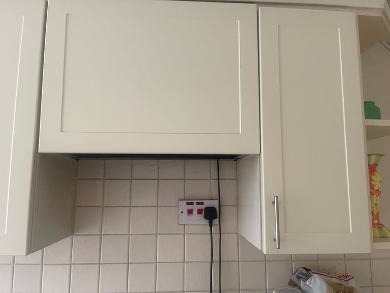 Kitchen cupboard doors with handles