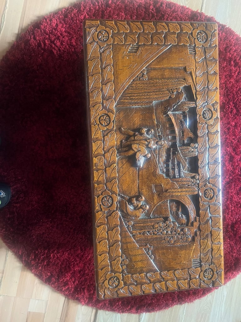 Carved chest 