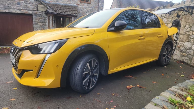 2021 Peugeot e-208 GT (2020 Reg) – 35,800 miles – Excellent Condition