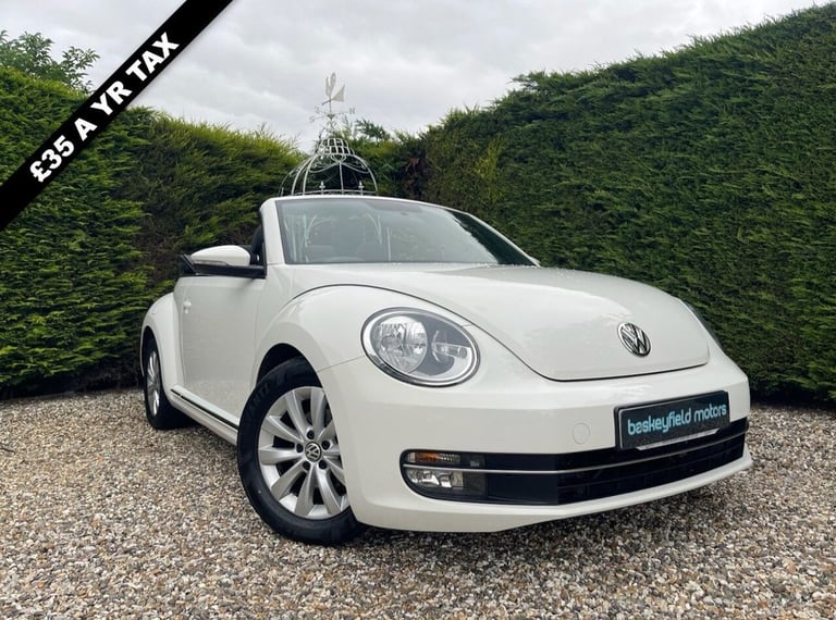 2013 Volkswagen Beetle 1.6 TDI BlueMotion Tech Design 2dr CONVERTIBLE DIESEL Manual