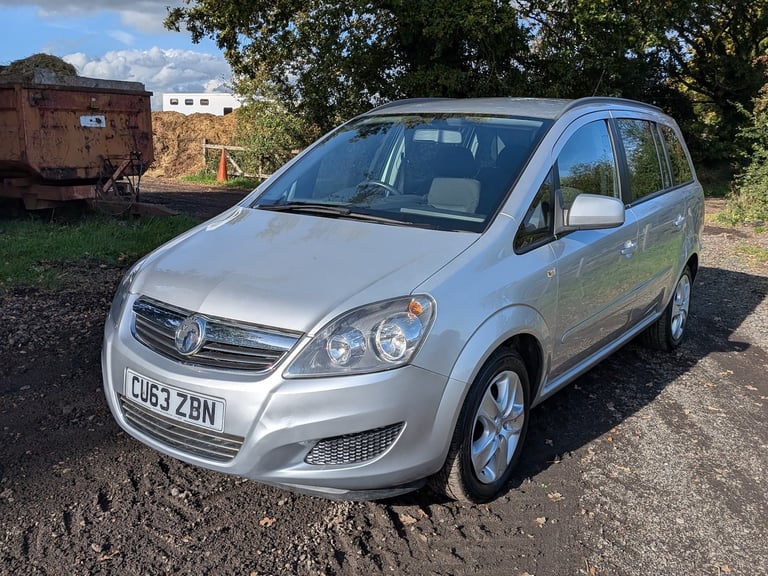 2013 Vauxhall Zafira 1.6 16V Exclusiv MPV 5dr Petrol Manual Euro 5 (115 ps)