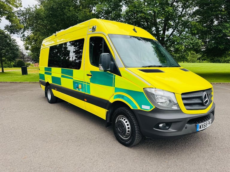 2018 (68) MERCEDES SPRINTER 3.0 519 CDI AUTOMATIC INCIDENT RESPONSE CREW CAB VAN