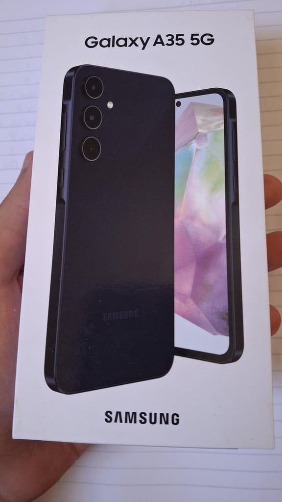 image for Brand New Samsung Galaxy A35 Unlocked One Year Samsung Warranty