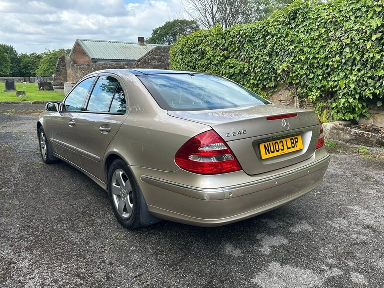 2003 Mercedes-Benz E-Class 2.6 E240 Avantgarde 4dr SALOON Petrol Automatic