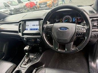 2021 ON 21 PLATE FORD RANGER WILDTRACK TDCI 210HP AUTO 4X4 DOUBLE CAB 91K ULEZ 
