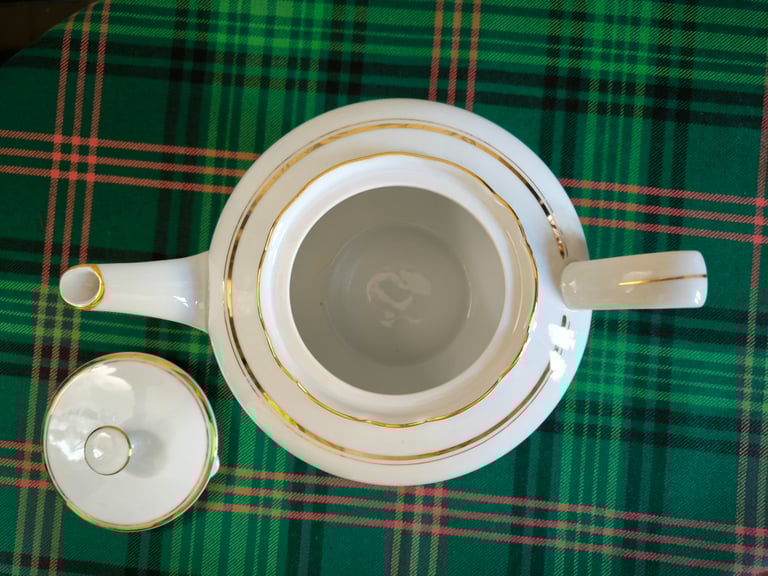 Vintage mid-century Czech Moritz Zdekauer Tea Set - c1950
