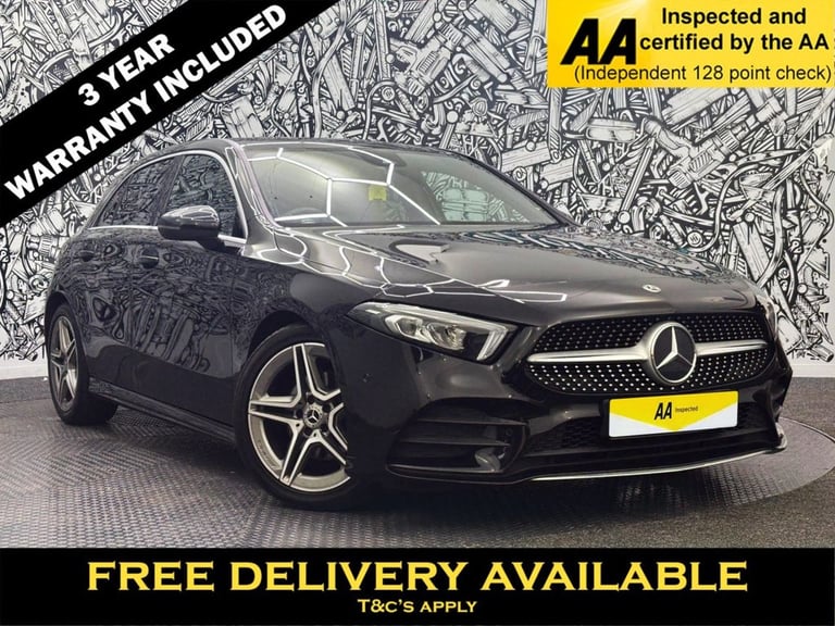 image for 2020 Mercedes-Benz A-Class 1.5 A180d AMG Line (Executive) Hatchback 5dr Diesel 7G-DCT Euro 6 (s/s...