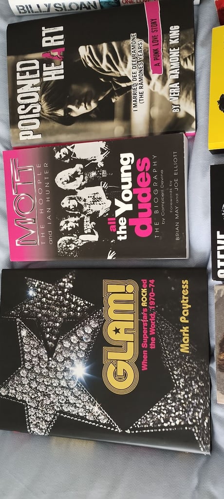 SEX PISTOLS MOTT THE HOOPLE ENGLANDS DREAMING JOHN LYDON GLAM ROCK BOOKS