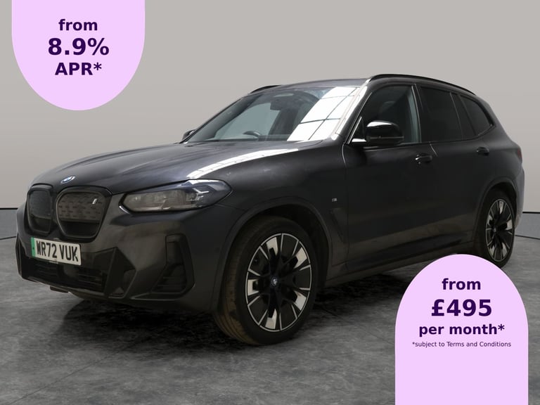 image for 2022 BMW iX3 40 83.9kWh M Sport Pro Saloon 4dr Electric Auto eDrive (11kW Charger) (340  Suv Elec...