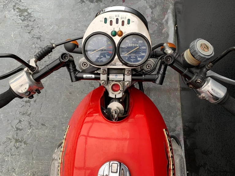 MOTO GUZZI RARE CLASSIC 850-T3 PROJECT BIKE HPI CLEAR