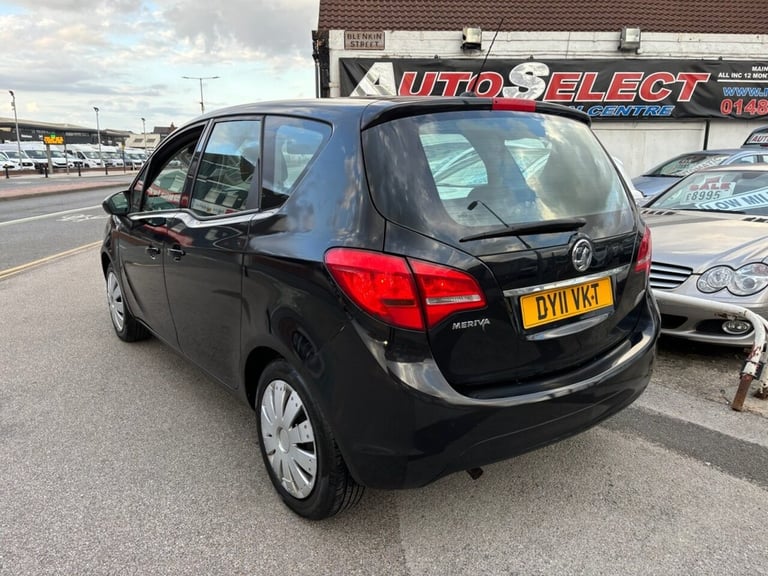 2011 Vauxhall Meriva 1.4 16V Exclusiv MPV 5dr Petrol Manual Euro 5 (Non AC) (100 ps) MPV Petrol M...