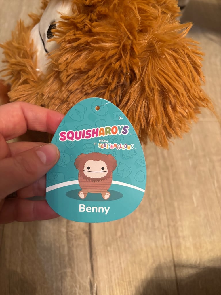 Squisharoys by Squishmallow, Benny the Bigfoot