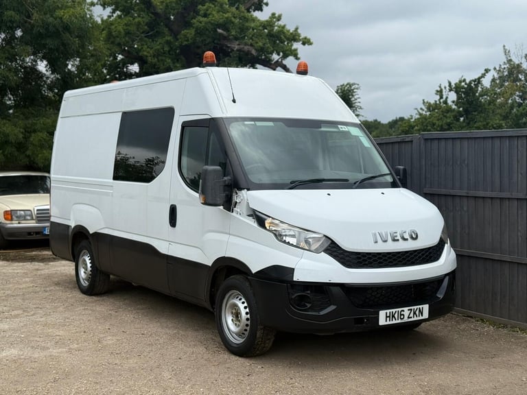 2016 Iveco Daily 2.3 High Roof WELFRE VAN + TOILET + 38K + CAMPER Crew Van Diesel Manual