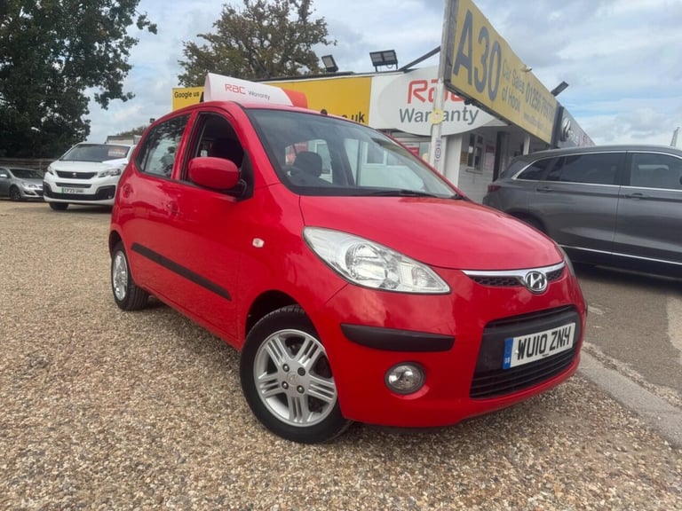 2010 Hyundai i10 1.2 Comfort 5dr HATCHBACK PETROL Manual