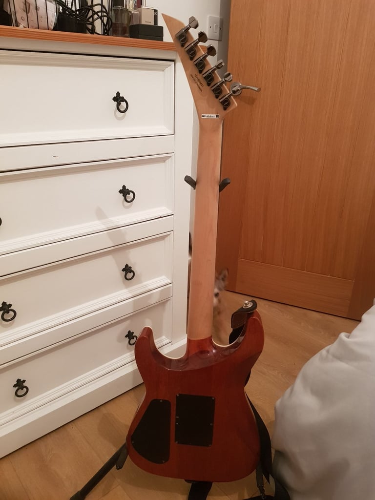 Jackson soloist electric guitar 