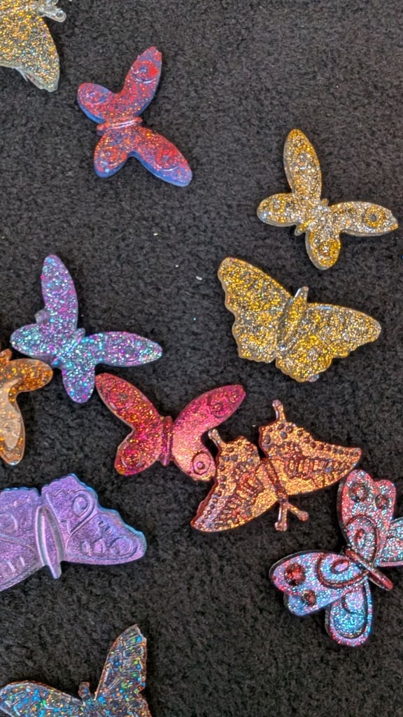 Decorative butterflies 114 total 