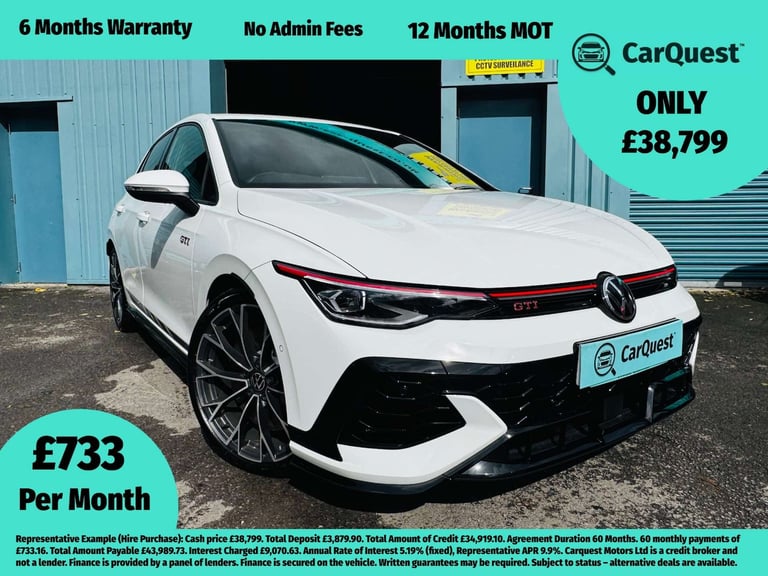 image for 2025 Volkswagen Golf 2.0 Golf GTi Clubsport TSi Semi-Auto 5dr Hatchback Petrol Automatic