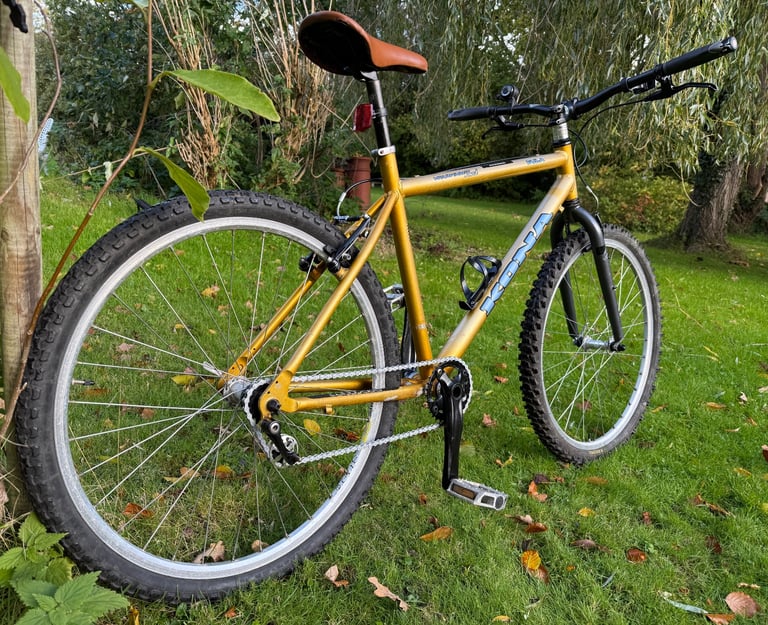 Retro Kona Kula single speed mountain/pub bike, 19" Easton ally frame, Deore XT