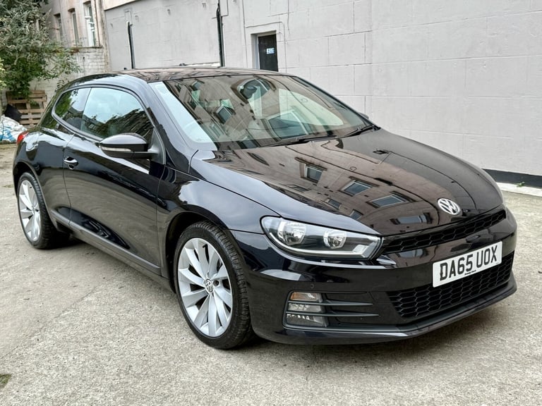 2015 VOLKSWAGEN SCIROCCO 2.0 TDI BlueMotion Tech GT Black Manual Diesel