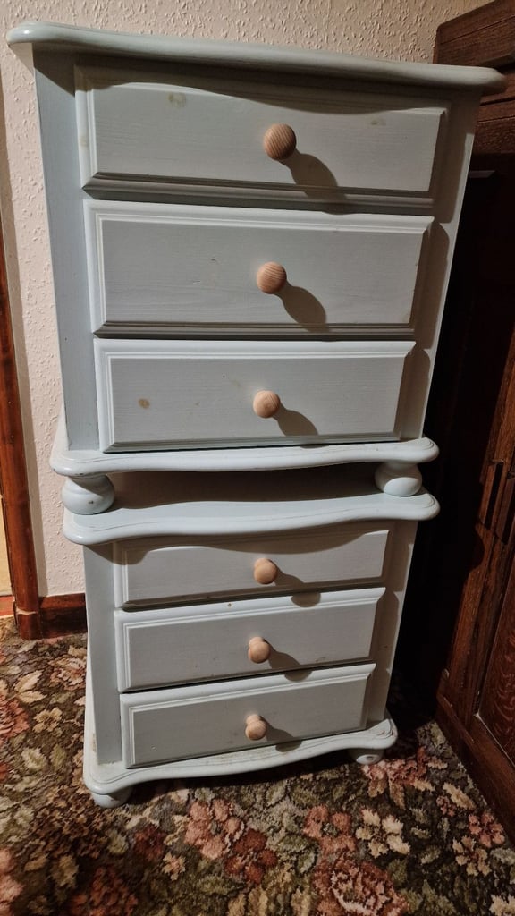 image for Pine bedside tables 